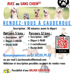 canimarche au profit de Justine &co